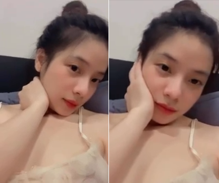 Hot Tiktoker Tống Khánh Linh bị quay lén clip