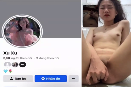 Yêu xa đành móc lồn show cho bạn trai xem